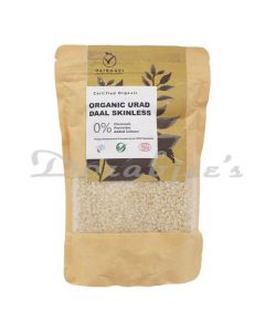 VAIBHAVI ORGANIC URAD WHITE SKINLESS 500 G