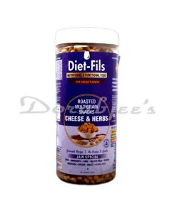 DIET-FILS ROASTED MULTIGRAIN SNACKS CHEESE & HERB 130G