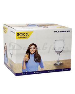 ROXX 2719 TULIP STEM GLASS 250ML