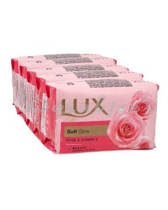 LUX SOAP SOFT GLOW 150G 4+1