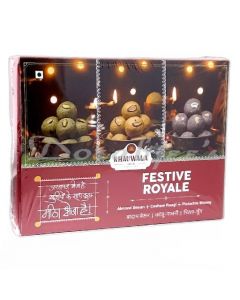 KHAUWALA FESTIVE ROYLE LADOO ASSORTED 400G