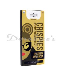 A DIABETIC CHEF SUGAR CRIPSIES DARK CHOC 40G