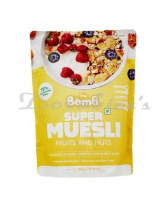 THE BOMB  MUESLI FRUIT AND   NUT 400G