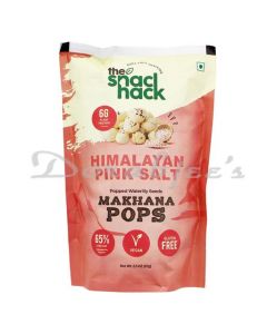 THE SNACK HACK HIMALAYAN PINK SALTED MAKHANA 65G