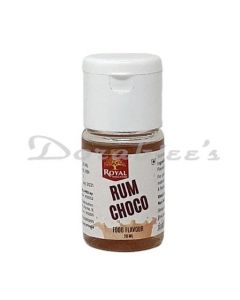 RIF ROYAL FOOD FLAVOUR/COLOURING   RUM CHOCO (F) 20ML