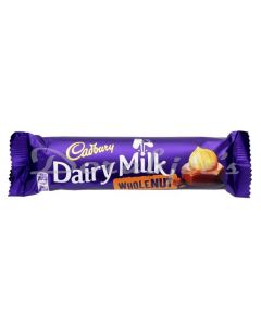 CADBURY CHOCOLATE DAIRY MILK WHOLE NUT 45G