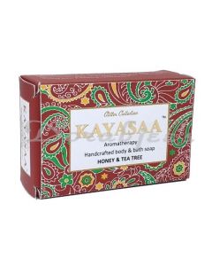 KAYASAA HONEY & TEATREE SOAP 100G