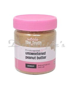 THE WHOLE TRUTH UNSWEETENED CRUNCHY PEANUT BTR325G