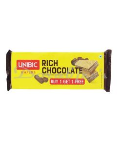UNIBIC WAFER CHOCOLATE 75 G 1+1