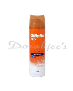 GILLETTE PRO ICY COOL SHAVING GEL 195G