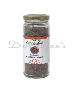 ORGASATVA ORGANIC FLAX SEEDS BOTTLE 150G