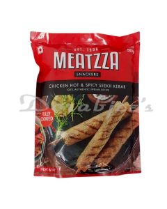 MEATZZA CHICKEN SEEKH KEBAB HOT & SPICY 500G