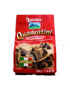 LOACKER WAFER ROLLS QUADRALINI NAPOLITA250