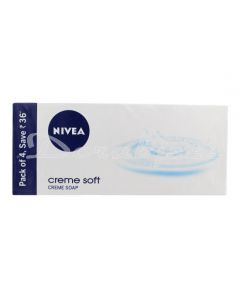 NIVEA CREME SOFT SOAP 4*125G