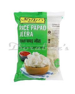 MOTHERS RICE PAPAD JEERA 75G