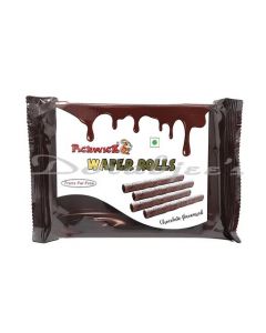 PICKWICK WAFER ROLLS  CHOCOLATE  50G