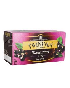 TWININGS BLACKCURRANT TEA SWEET AND   SPICY 25S