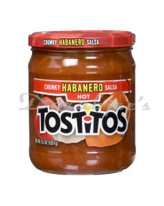 TOSTITOS CHUNKY HABANERO HOT SALSA 439.4