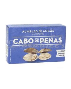 CABO DE PENAS CLAMS IN BRINE 111G