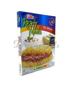 GITS VEG BIRYANI NO ONION NO GARLIC HEAT & EAT 265G