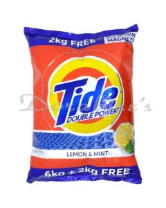 TIDE DOUBLE POWER LEMON & MINT WASHING POWDER 6KG