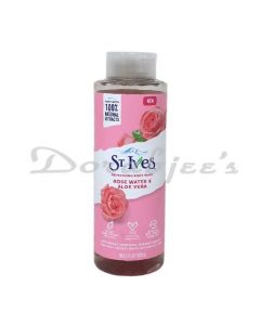 ST. IVES ROSEWATER & ALOE VERA BODY WASH 473ML