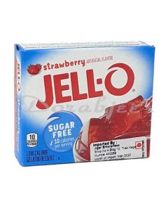 JELL-O PUDDING SUGAR FREE STRAWBERRY 8.5G