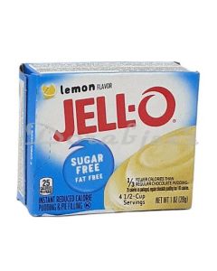 JELL-O PUDDING SF FAT FREE LEMON 28G