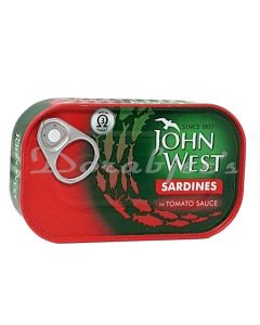 JOHN WEST SARDINES IN TOMATO 120G