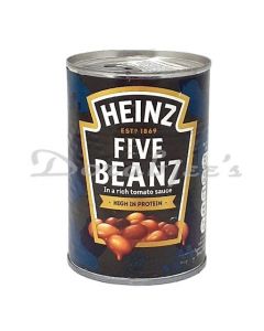 HEINZ FIVE BEANZ IN TOM SAUCE 415G