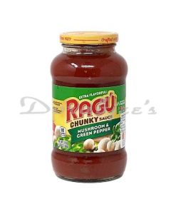 RAGU MUSHROOM & GREEN PEPPER PASTA SAUCE  737G